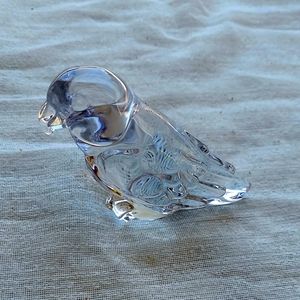 Adorable Vintage Princess House Leaded Crystal Parrot Paper Weight! GVC!
